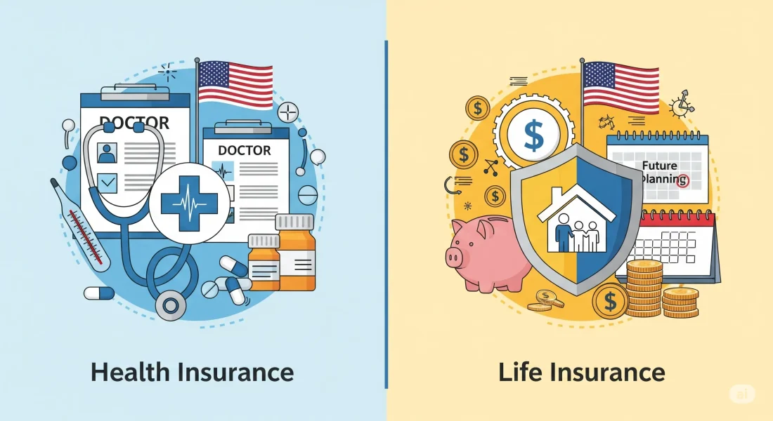 Choosing Between Health and Life Insurance: A US Guide